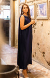 Navy Blue Pleats