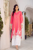 Hot Pink Chikankari