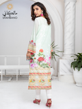 Ice Blue Floral
